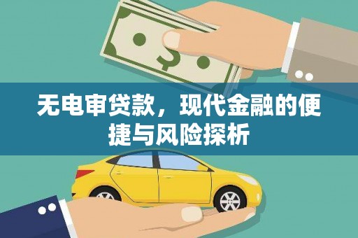 南华无电审贷款，现代金融的便捷与风险探析