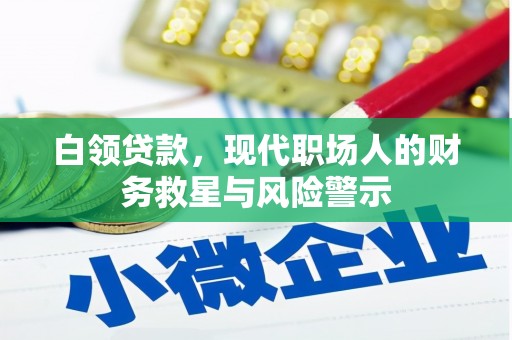 南华白领贷款，现代职场人的财务救星与风险警示