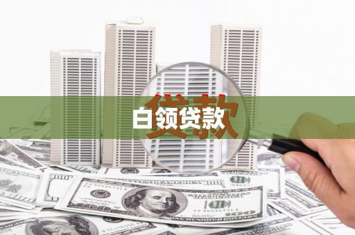 南华白领贷款