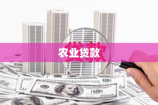 南华农业贷款
