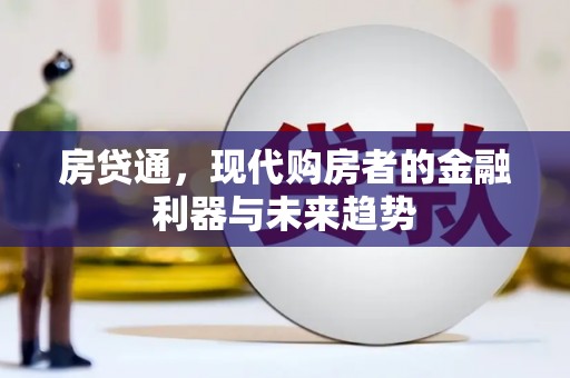 南华房贷通，现代购房者的金融利器与未来趋势