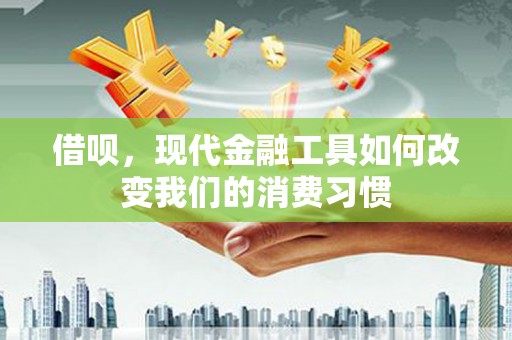 南华借呗，现代金融工具如何改变我们的消费习惯