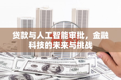 南华贷款与人工智能审批，金融科技的未来与挑战