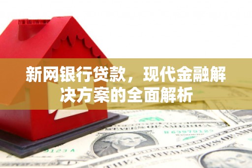 南华新网银行贷款，现代金融解决方案的全面解析