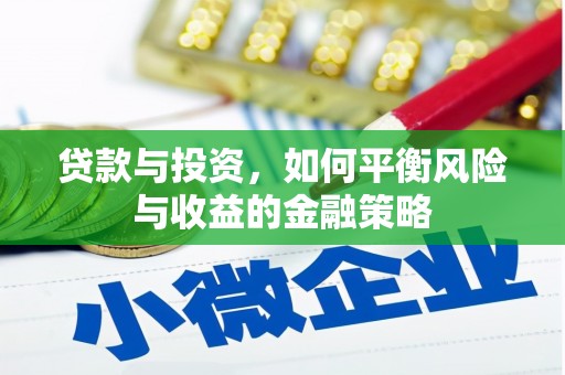 南华贷款与投资，如何平衡风险与收益的金融策略