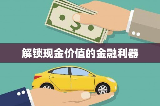 南华解锁现金价值的金融利器